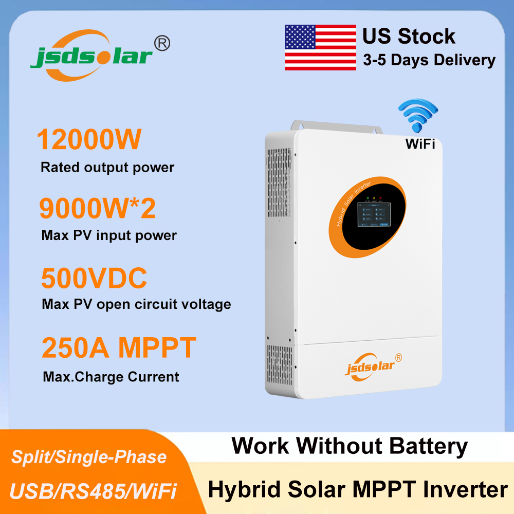 Party Supplies - Jsdsolar 12KW 48V Hybrid Solar Inverter