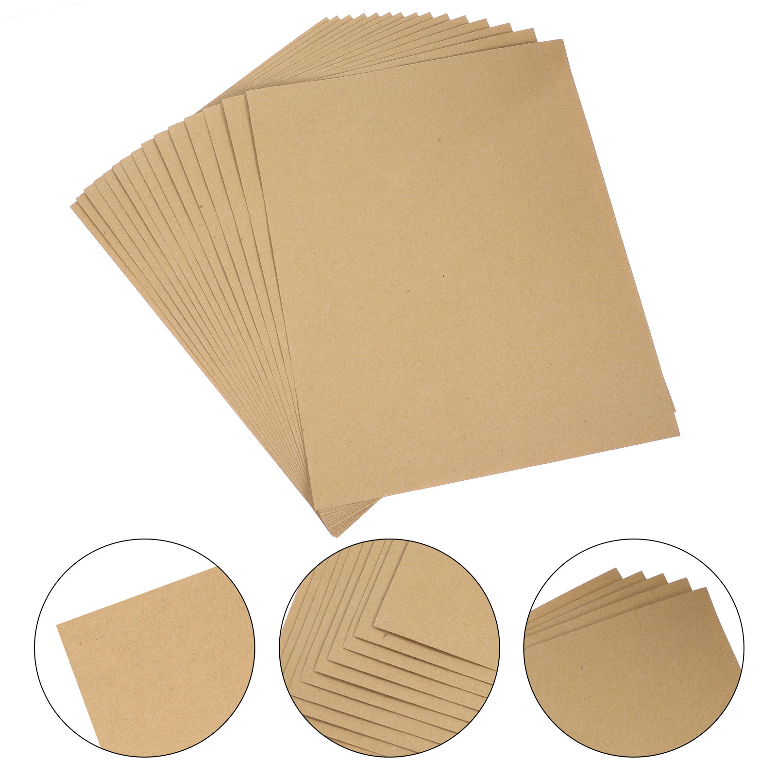 Party Supplies - 15Pcs Braille Cardstock Sheets 24x30cm Light