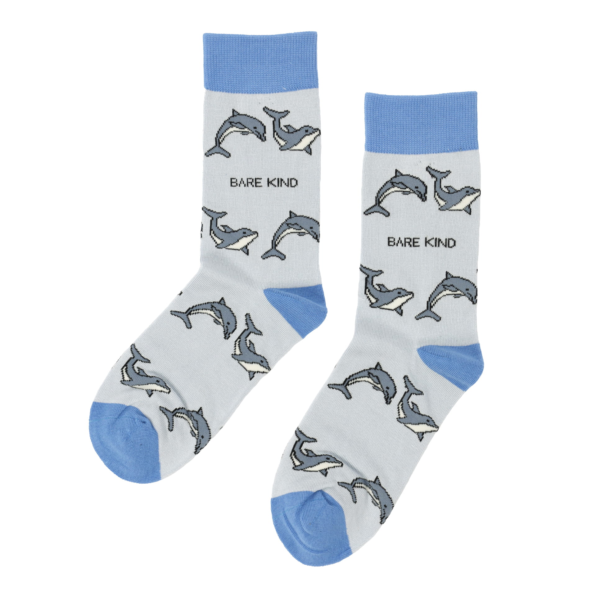 Funny Chicken Leg Socks - Save the Dolphin Bamboo Socks |