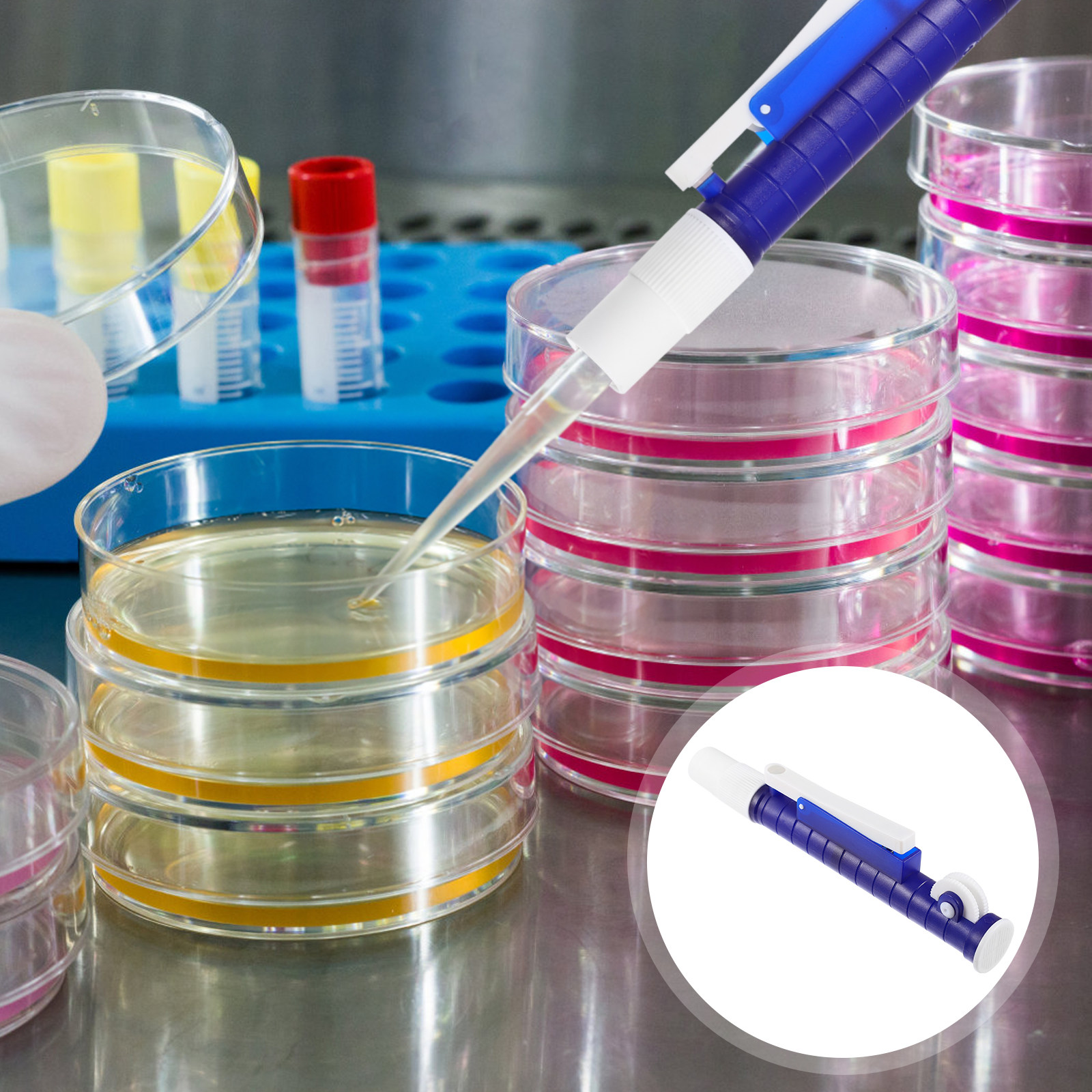 Party Supplies - Pipette Pump 2ml Laboratory Instrument Precise