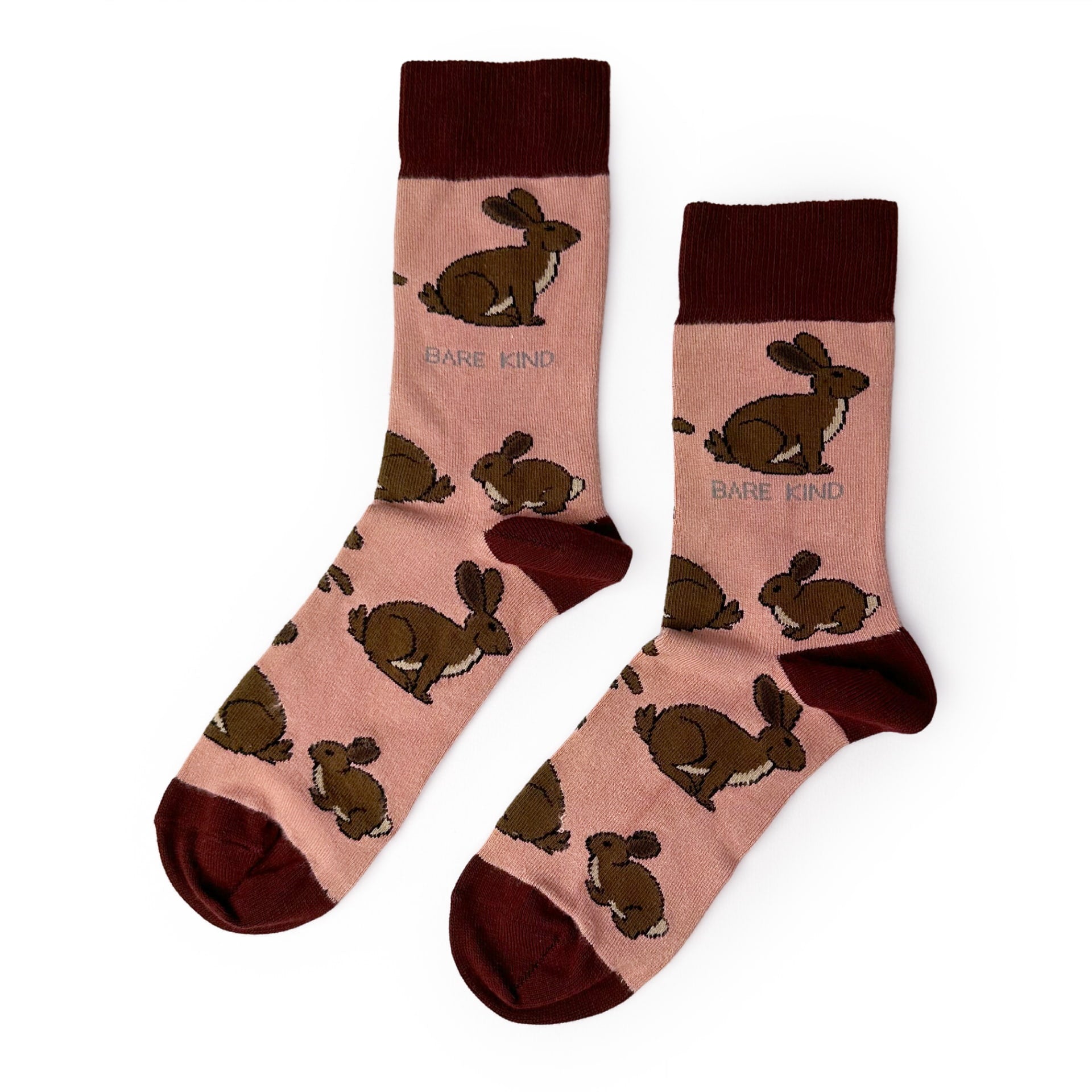 Funny Chicken Leg Socks - Save the Hares Bamboo Socks |