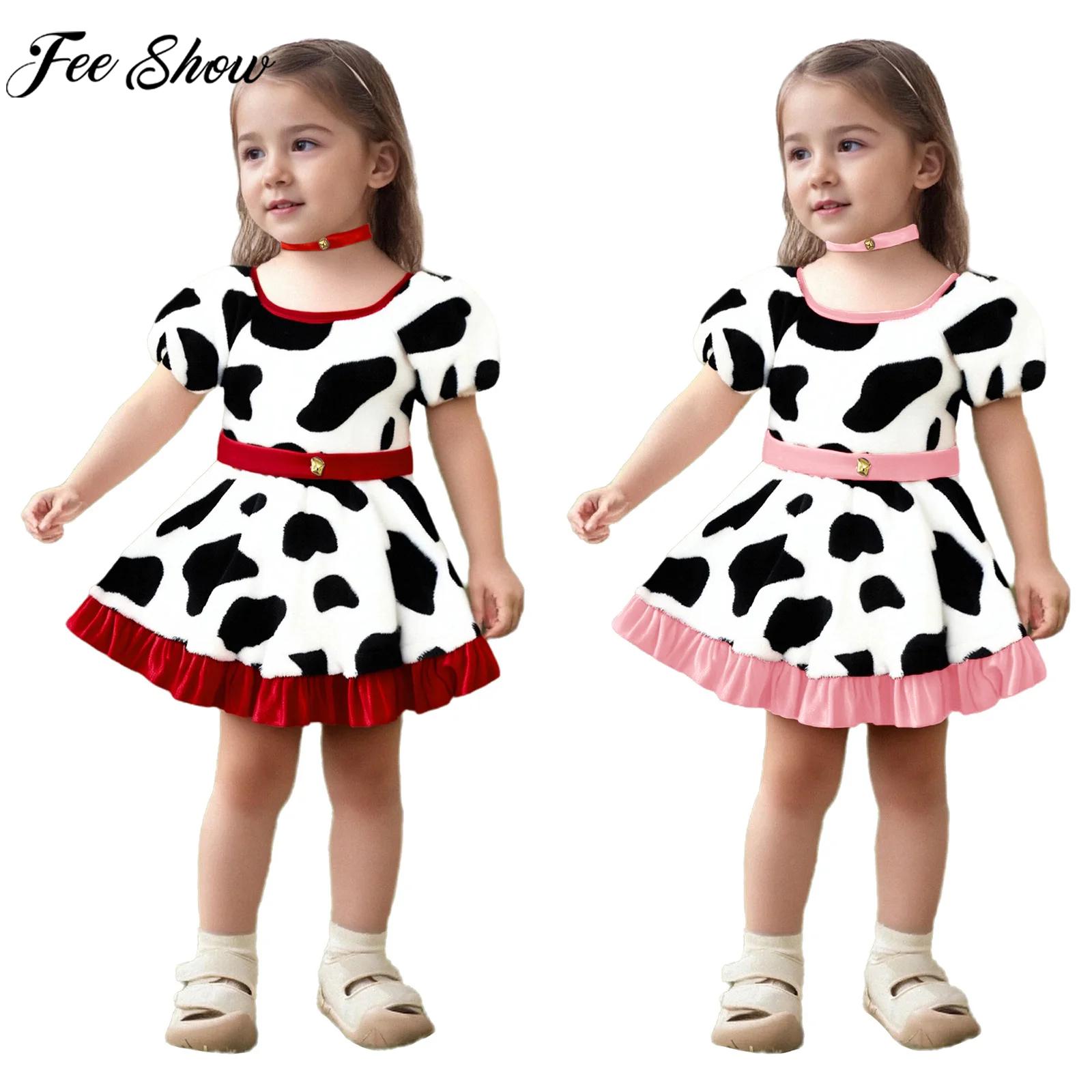 Spiderman Jumpsuit Kids - Baby Girls Dalmatian Spotted Dog Cosplay