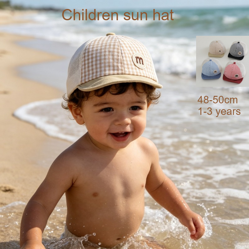 Spiderman Jumpsuit Kids - Baby Hat Sun Protection 48-52cm 1-3