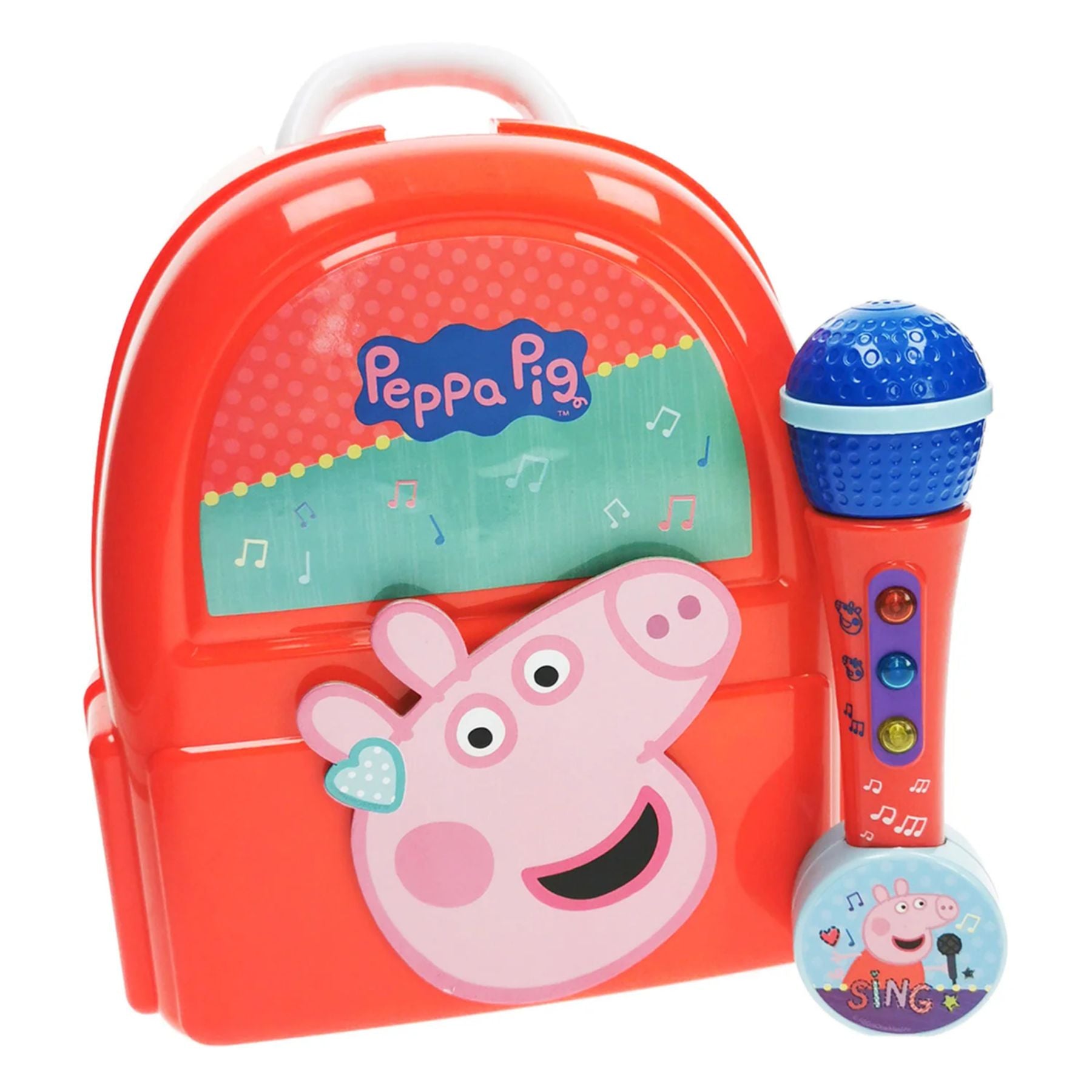 Spiderman Jumpsuit Kids - Peppa Pig visagie koffer met microfoon