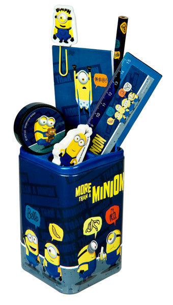 Spiderman Jumpsuit Kids - Minions Gevulde Pennenbak 7 delig