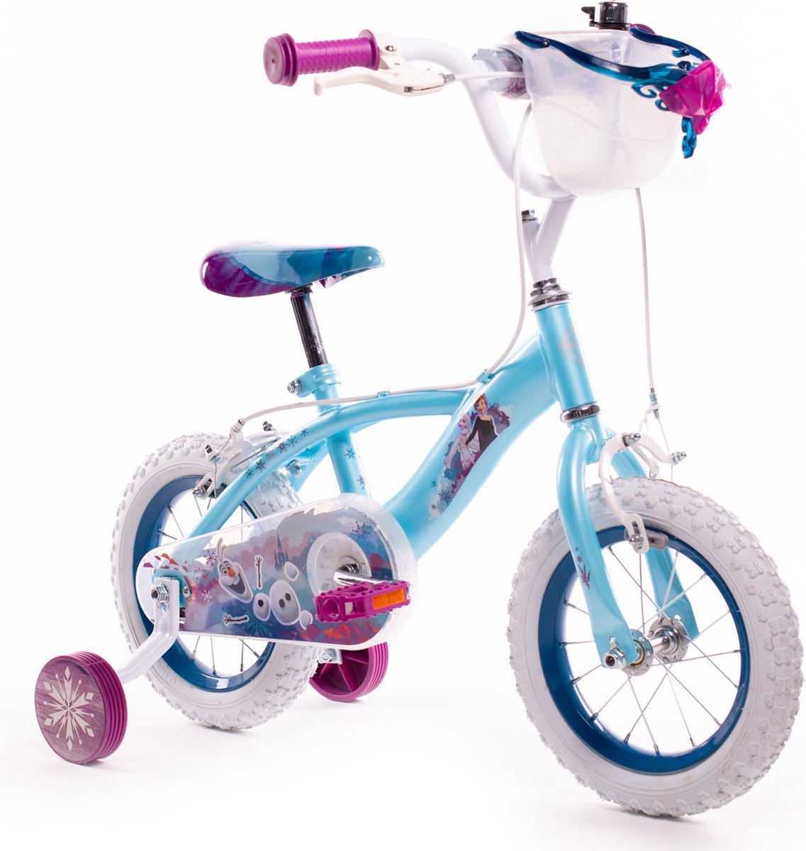 Spiderman Jumpsuit Kids - Frozen Kinderfiets - 12 Inch -