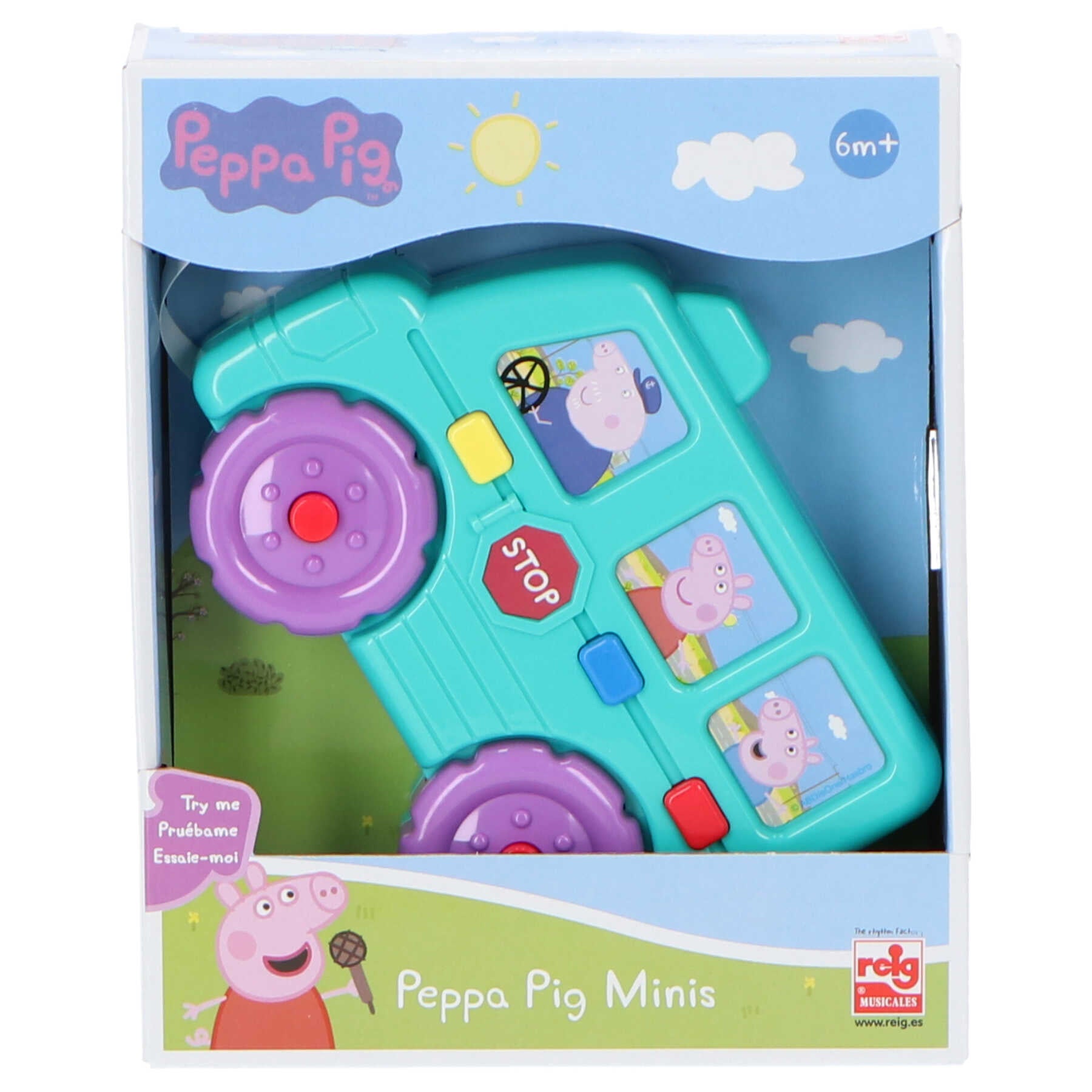 Spiderman Jumpsuit Kids - Peppa Pig Bus met Geluiden