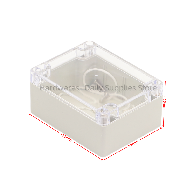 Party Supplies - 1pc 115x90x55mm Waterproof Plastic Enclosure Case