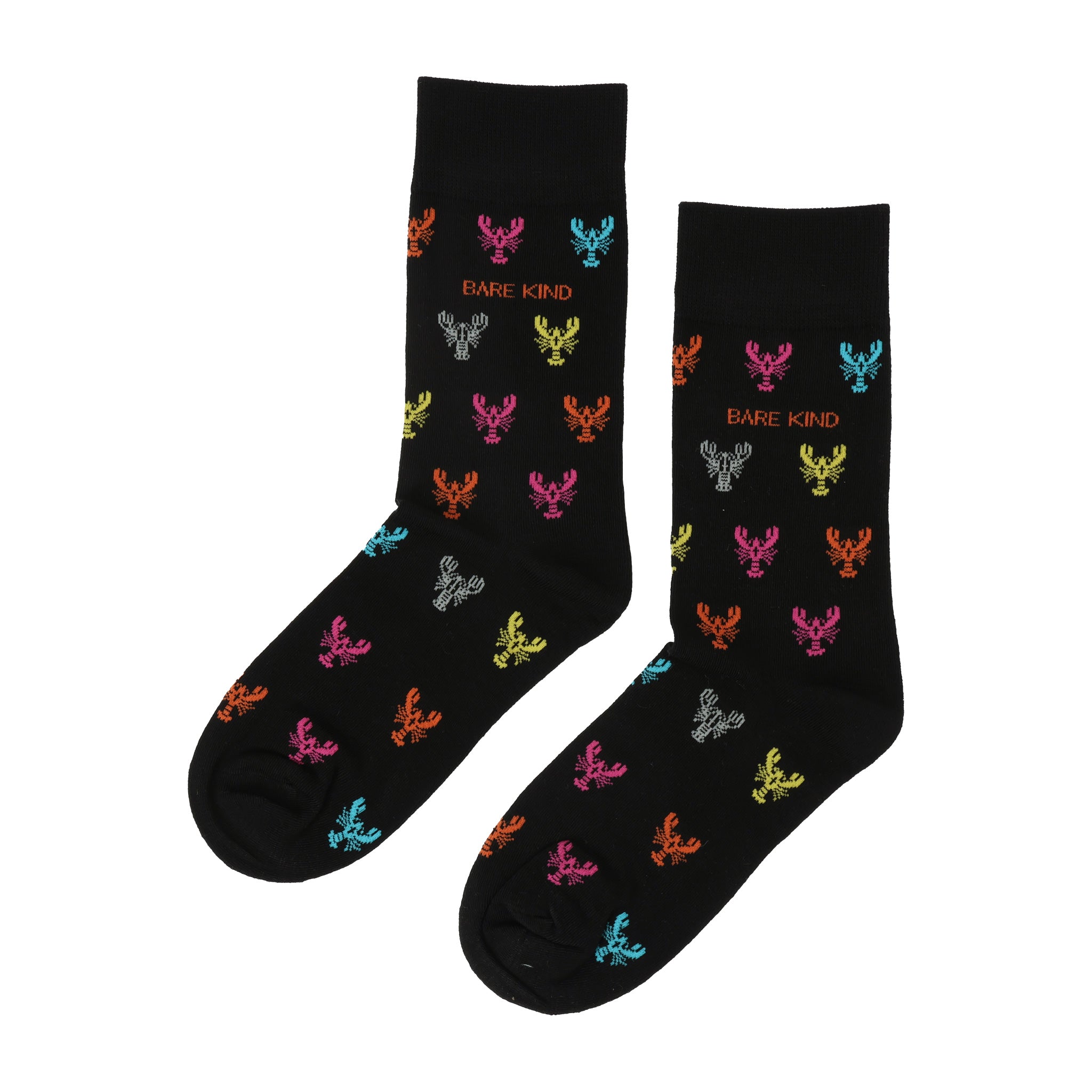 Funny Chicken Leg Socks - Save the Lobster Small Motif Bamboo