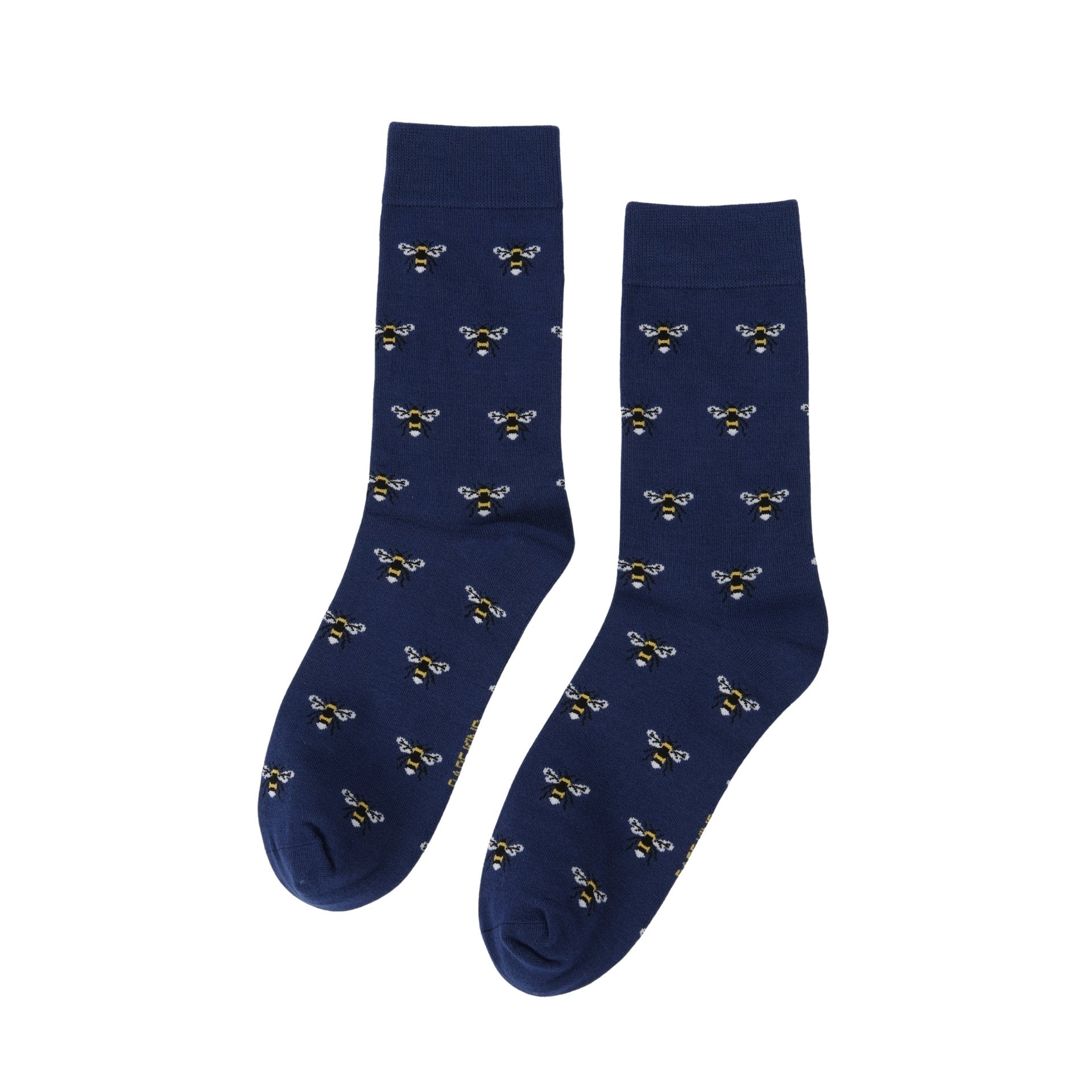 Funny Chicken Leg Socks - Save the Bee Small Motif Bamboo