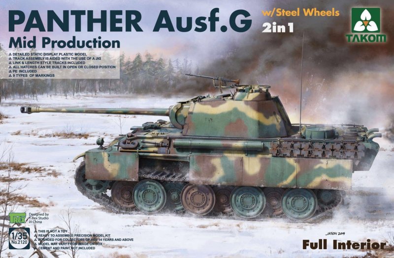 Panther Ausf.G Mid production  - Costumes review and price
