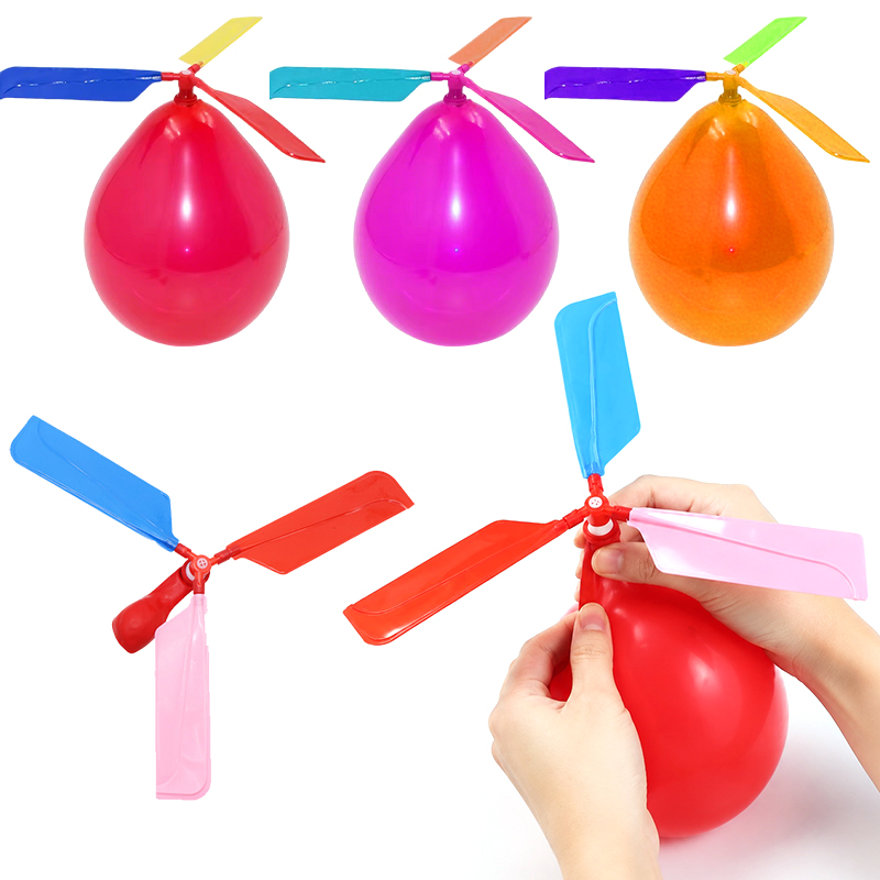 Party Supplies - 5-10PCS/Set Propeller Balloon Aircraft Creative Colorful