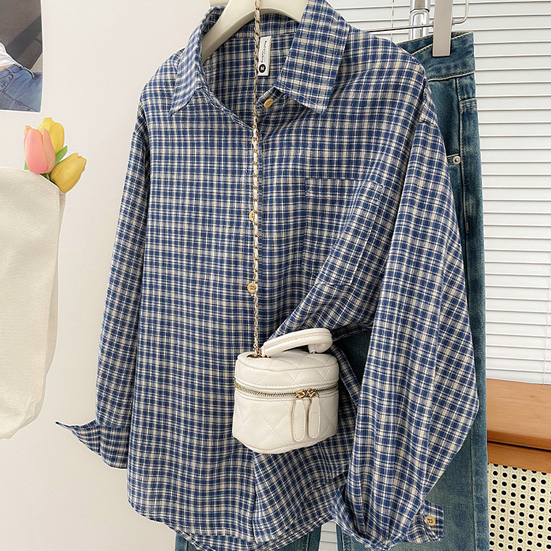 Korean-style Vintage Plaid Shi - Medieval Renaissance Dress Women review and price