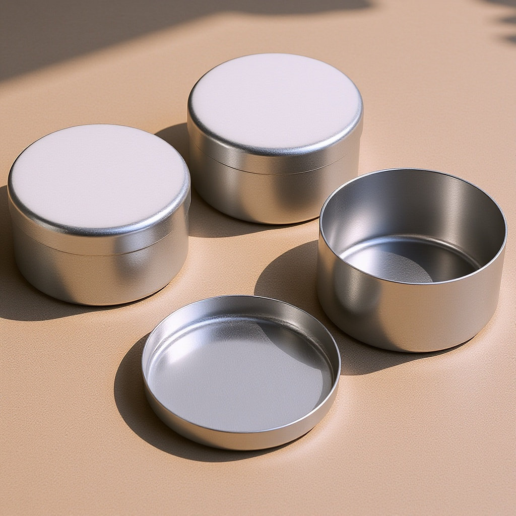 Party Supplies - 3Pcs Aluminum Sampling Container Aluminum Weighing