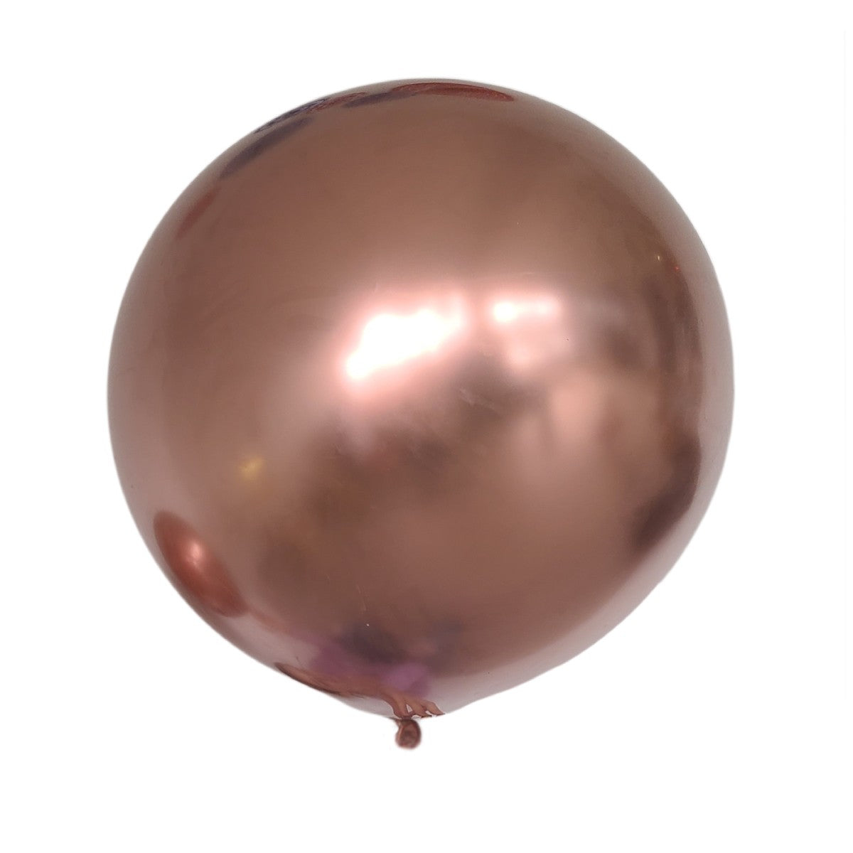 Party Supplies - XXL Rosé Chroom Ballonnen (10 stuks