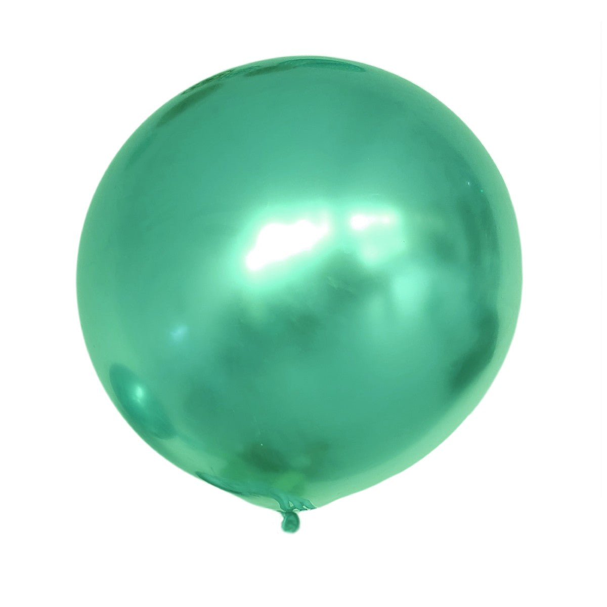 Party Supplies - XXL Groene Chroom Ballonnen (10 stuks