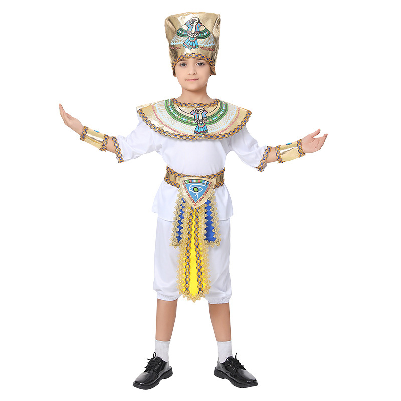 Spiderman Jumpsuit Kids - 6-12Y Child Kids Egypt Pharaoh Prince
