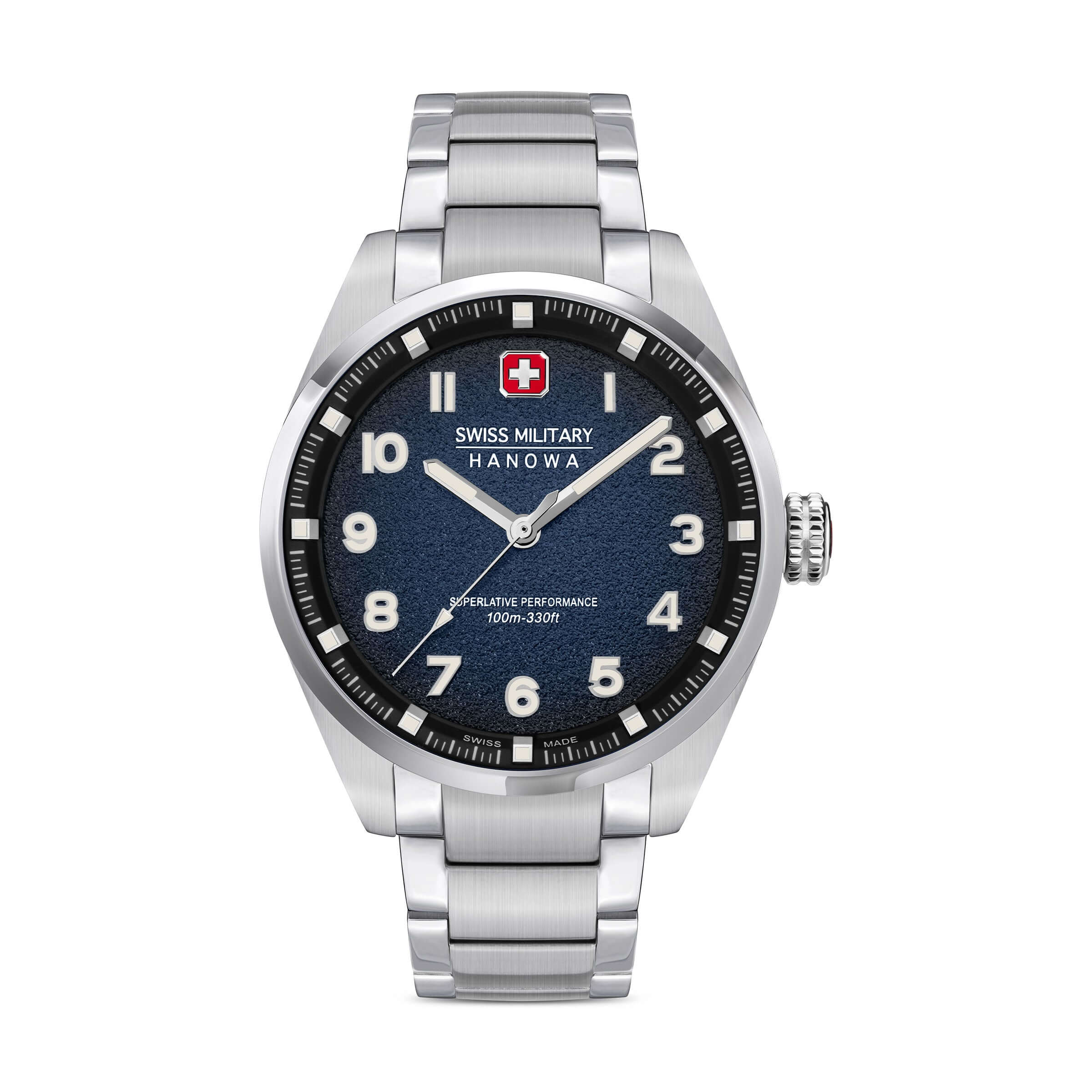 GREYHOUND Edelstahl Blau 42mm  - Costumes review and price