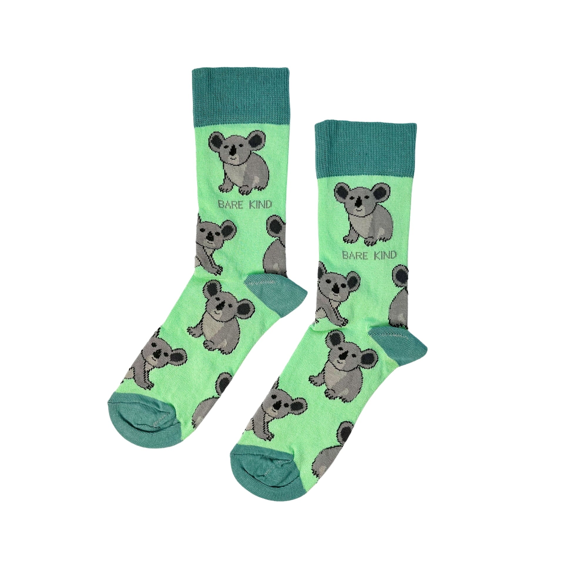 Funny Chicken Leg Socks - Save the Koalas Bamboo Socks |