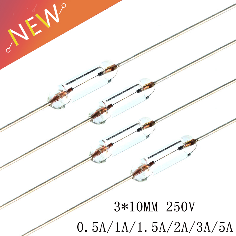 Party Supplies - 120Pcs/lot 3*10mm Axial fast glass fuse
