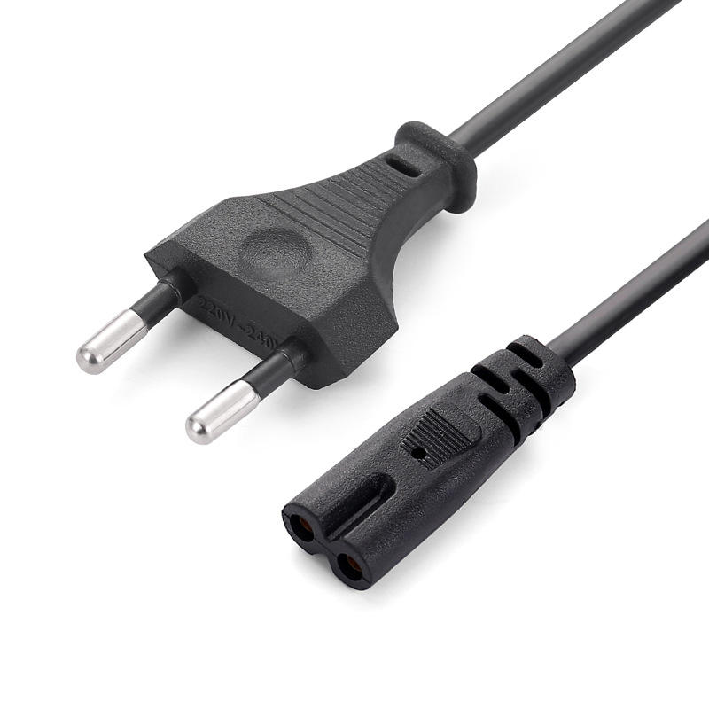 Party Supplies - 1.5M EU Power Cable 2pin IEC320