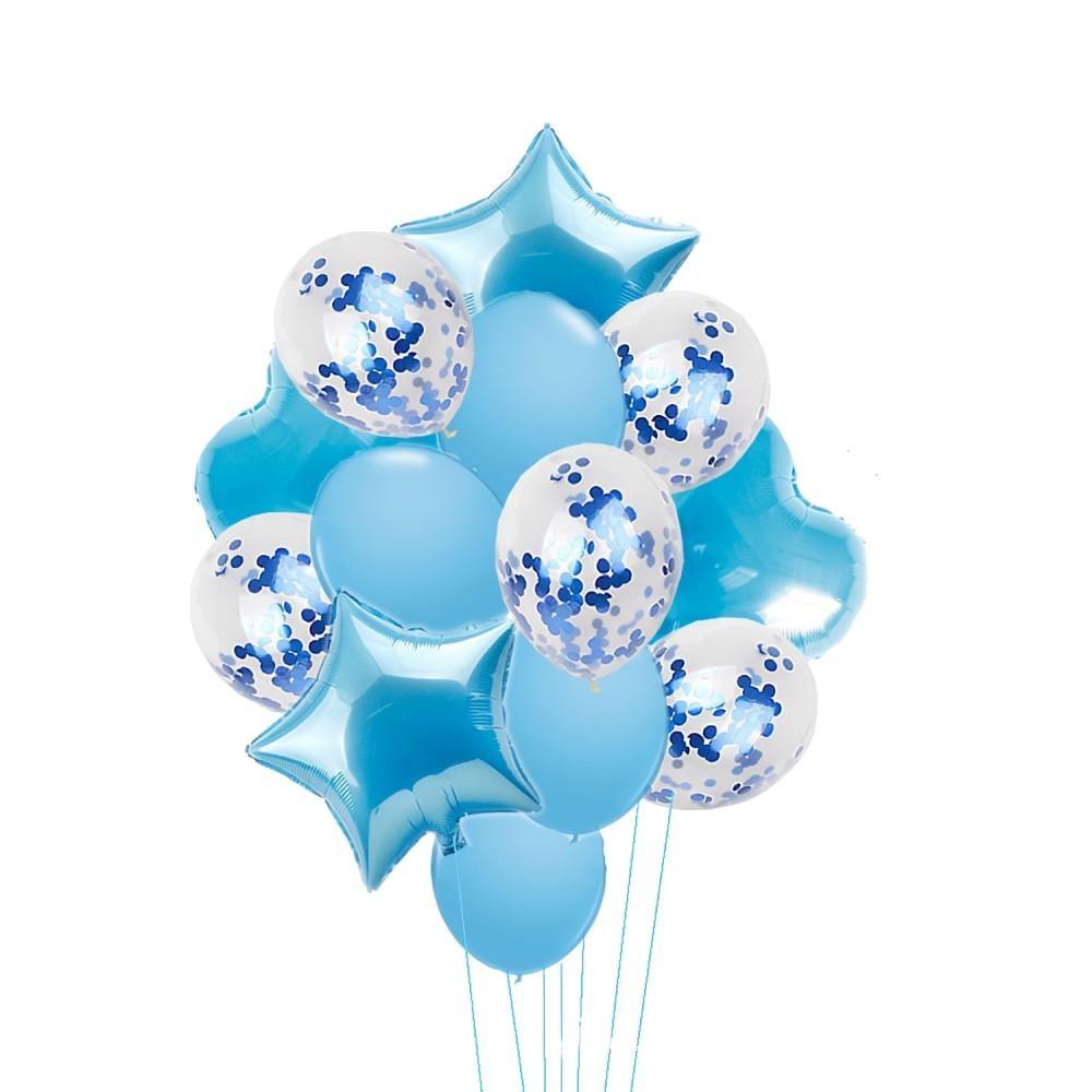 Party Supplies - Luxe Ballonnenset Blauw