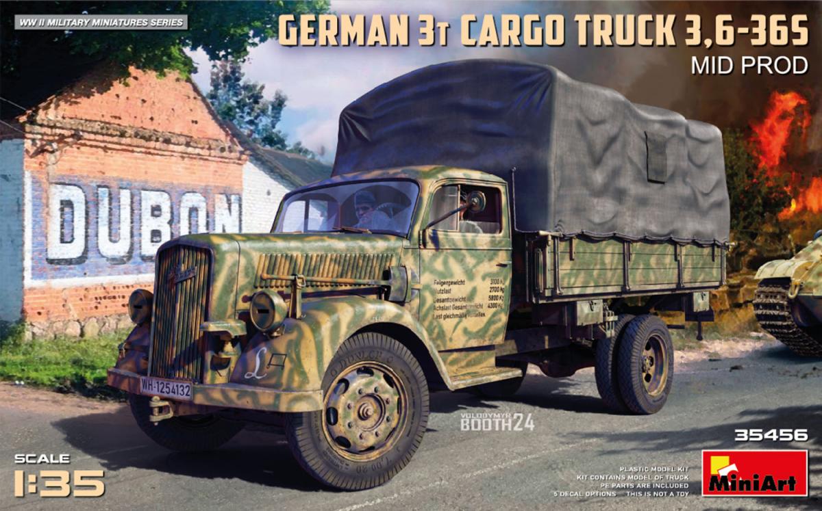 3t Cargo Truck 3,6-36S - Mid P - Costumes review and price