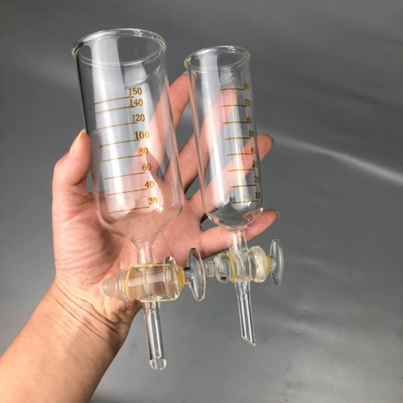 Party Supplies - 80/150ml Discharge Funnel Cylindrical Glass Liquid