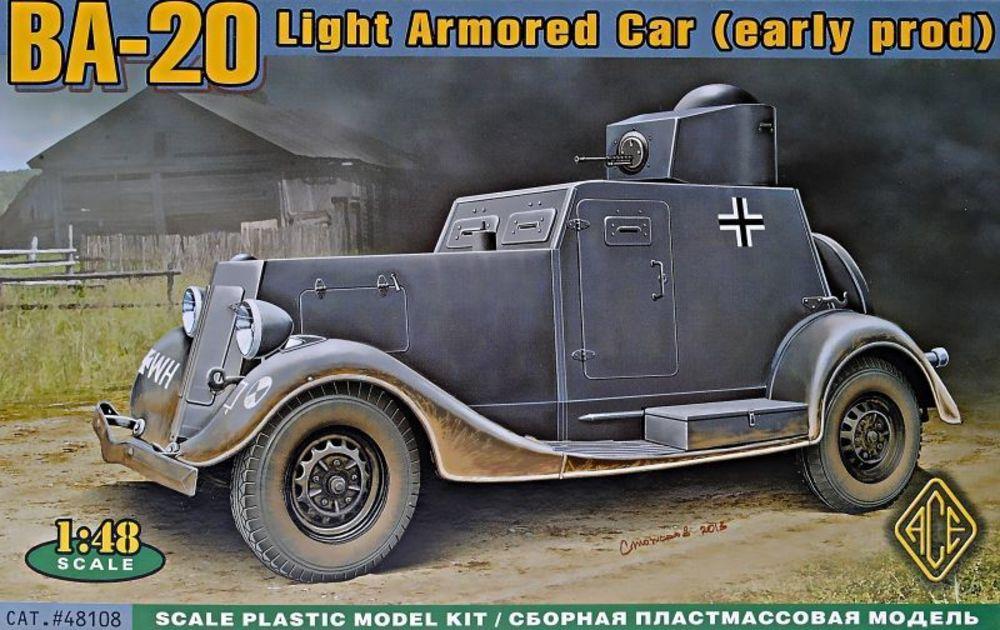 BA-20 light armored car, early - Medieval Renaissance Dress Women review and price