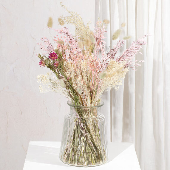 Costumes - Rose Quartz Dried Flower Bouquet