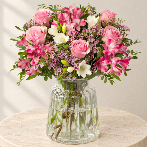 Costumes - Pink Roses and Freesias