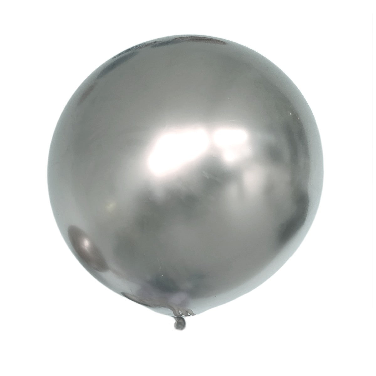 Party Supplies - Zilveren XXL Chroom Ballonnen (10 stuks