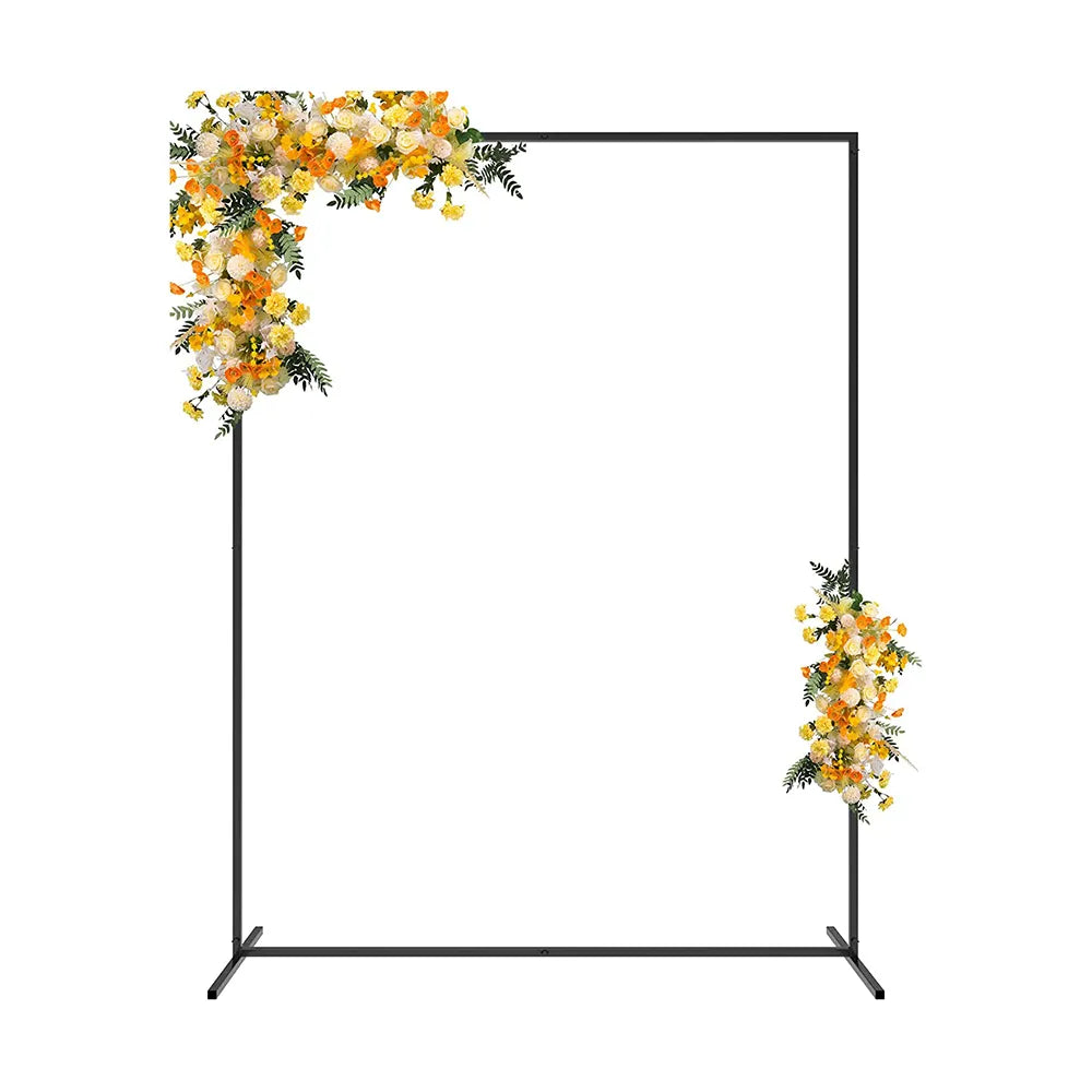 Party Supplies - Backdrop Zwart - 1.5x2m (rechthoek)