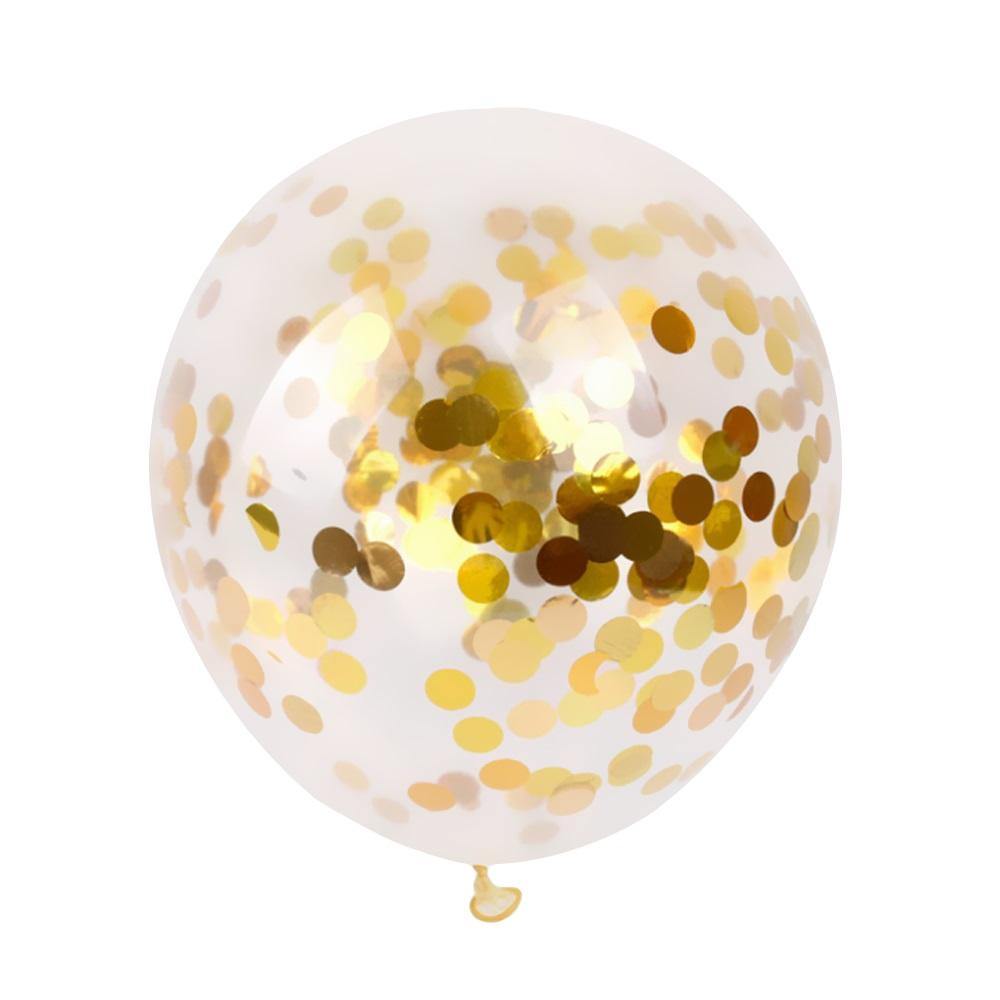 Party Supplies - Gouden Confetti Ballonnen (10 stuks /
