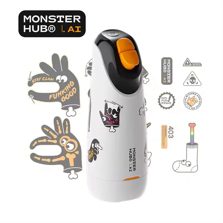 Shock Pen Prank Toy - Monsterpub Tornado Smart App-connected Male Masturbation