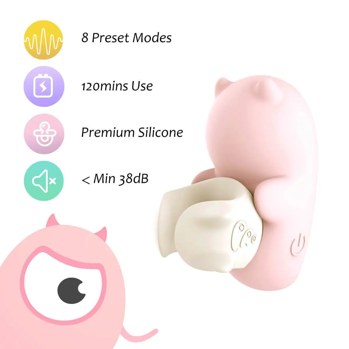 Shock Pen Prank Toy - Monster Pub Ring Clit Vibrator