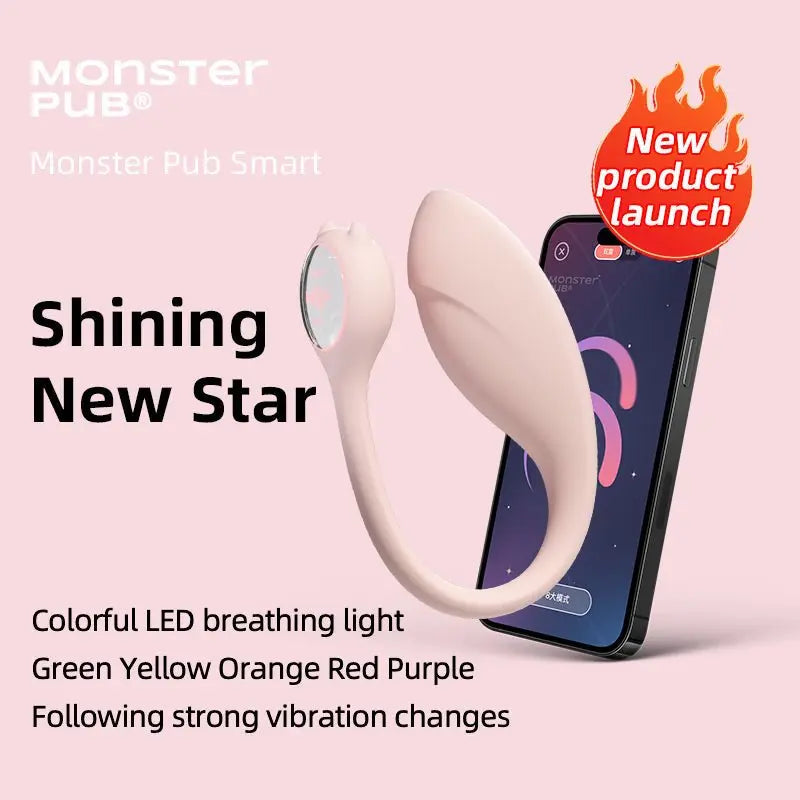 Shock Pen Prank Toy - App Controlled Vibrators Monster Pub 1P
