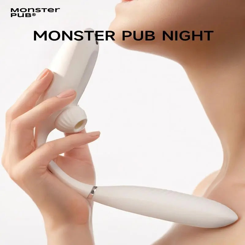 Shock Pen Prank Toy - Antibacterial White Remote Control Clitoris Vibrator