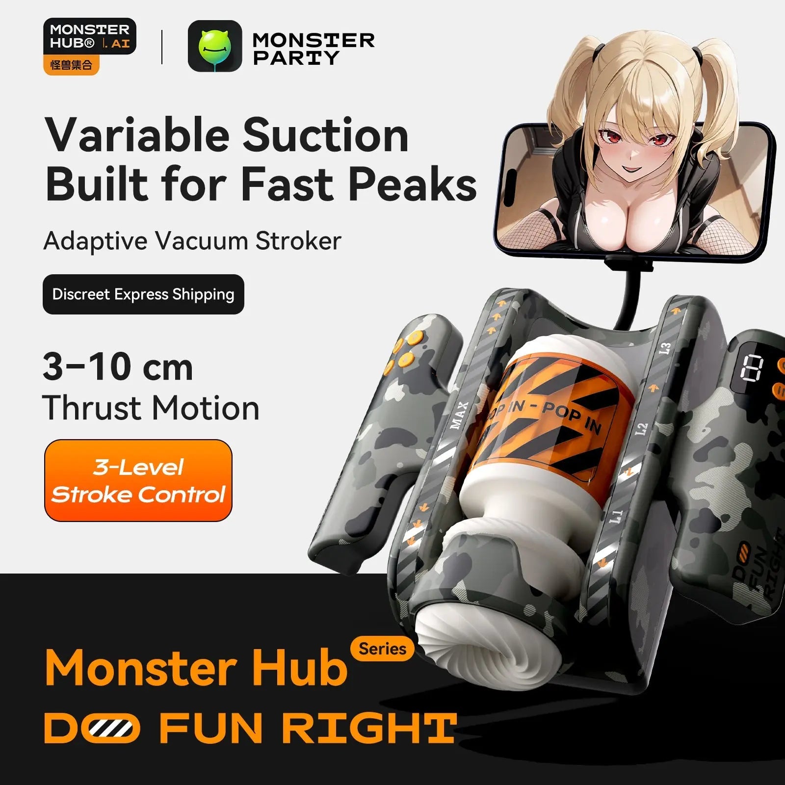 Shock Pen Prank Toy - Monster Pub Smart Cup Electric Male
