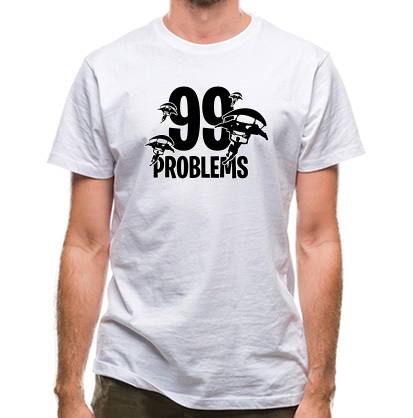 Flashing Led Foam Sticks Party - 99 Problems classic fit.