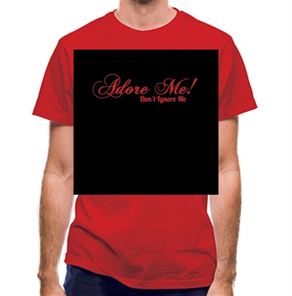 Flashing Led Foam Sticks Party - Adore me Don't Ignore Me classic