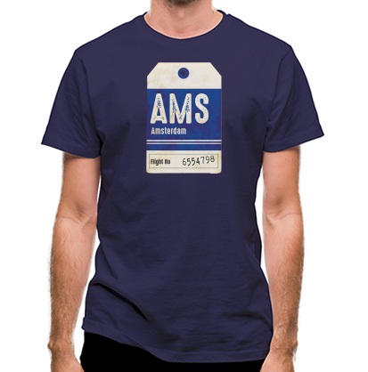 Flashing Led Foam Sticks Party - Amsterdam Luggage Tag classic fit.