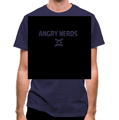 Flashing Led Foam Sticks Party - Angry Nerds classic fit.