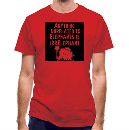 Flashing Led Foam Sticks Party - Anything Unrelated To Elephants Is Irrelephant