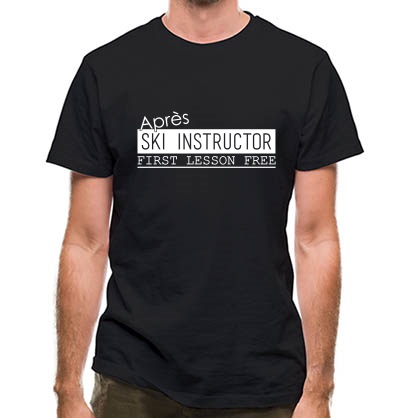 Flashing Led Foam Sticks Party - Apres Ski Instructor classic fit.