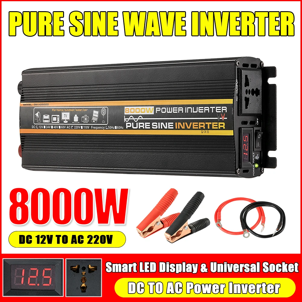 Party Supplies - Pure Sine Wave Inverter 12V 24V