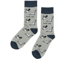 Save the Seagull Bamboo Socks  - Funny Chicken Leg Socks review and price