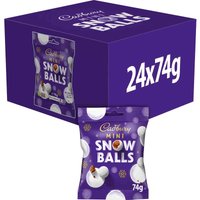 Cadbury Mini Snow Balls Bag 74 - Novelty Gifts review and price