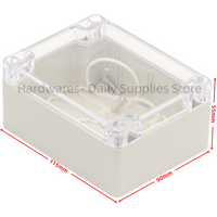 1pc 115x90x55mm Waterproof Pla - Party Supplies review and price