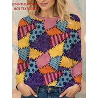 Women T‑shirt Patchwork Quilt  - Medieval Renaissance Dress Women review and price